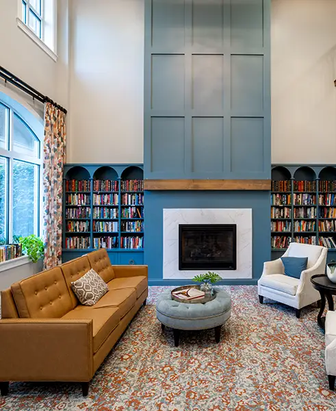 Library at Eastcastle Place